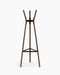 Steelwood Coat Stand steelwood coat stand american walnut black - studio