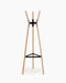 Steelwood Coat Stand steelwood coat stand natural beech black - studio