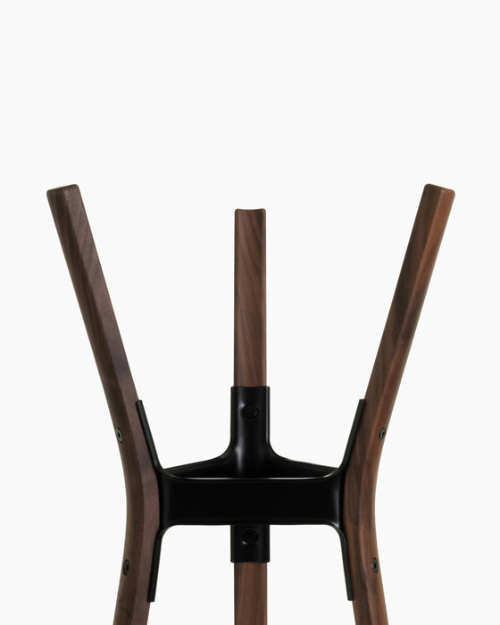 Steelwood Coat Stand steelwood coat stand american walnut black - studio