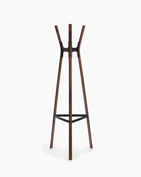Steelwood Coat Stand steelwood coat stand american walnut black - studio