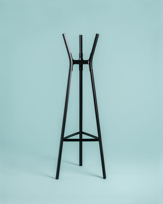 Steelwood Coat Stand steelwood coat stand black beech - ambient
