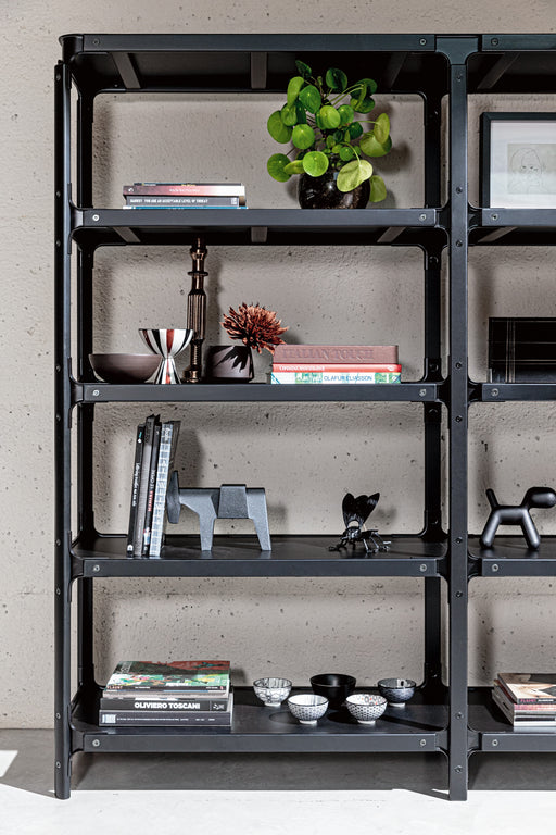 Steelwood Shelving System steelwood shelving system black - ambient