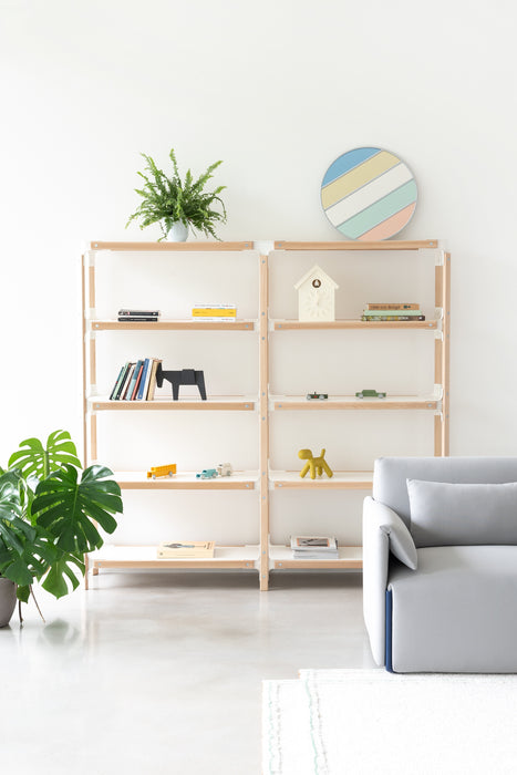 Steelwood Shelving System steelwood shelf natural white - ambient