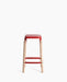 Steelwood Stool steelwood bar natural beech brick red - studio