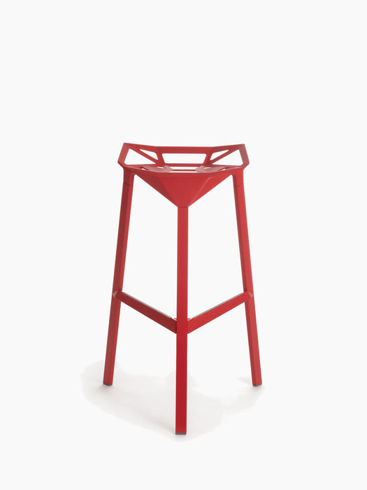 Stool_One one red - studio