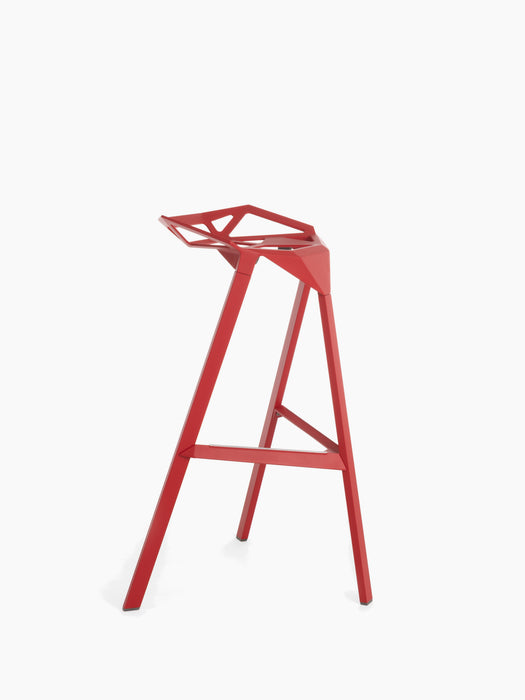 Stool_One one red - studio
