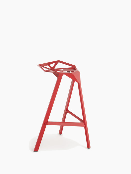 Stool_One one red - studio
