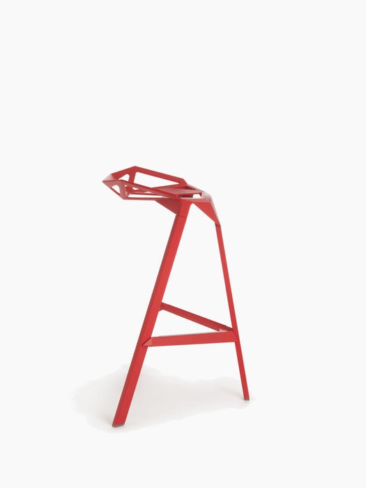 Stool_One one red - studio