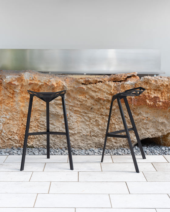 Stool_One one black - ambient