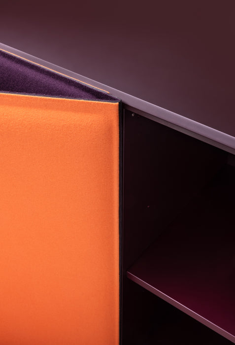 Tacito tacito sideboard kvadrat divina purple orange - ambient
