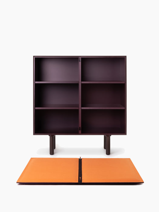 Tacito tacito sideboard kvadrat divina purple orange - studio