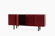 Tacito tacito sideboard kvadrat hero bordeaux green - studio
