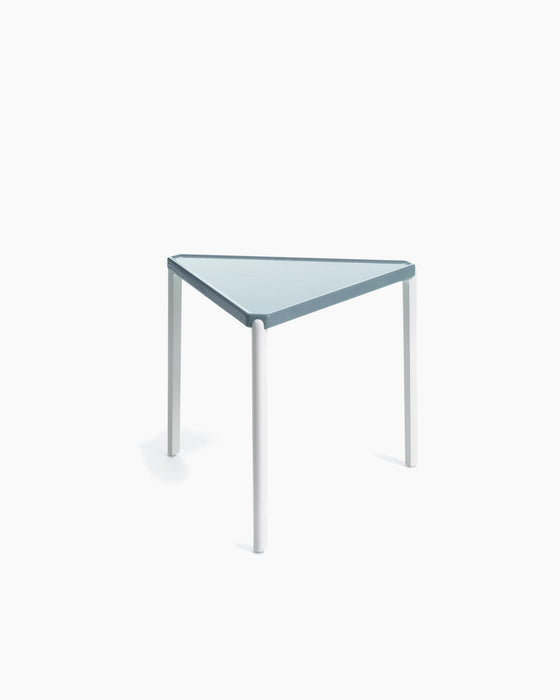 Tambour tambour white light blue - studio