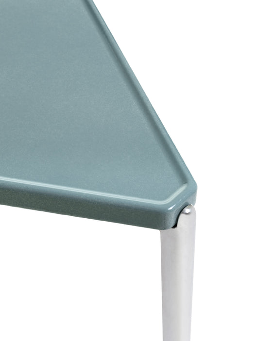 Tambour tambour polished light blue - ambient