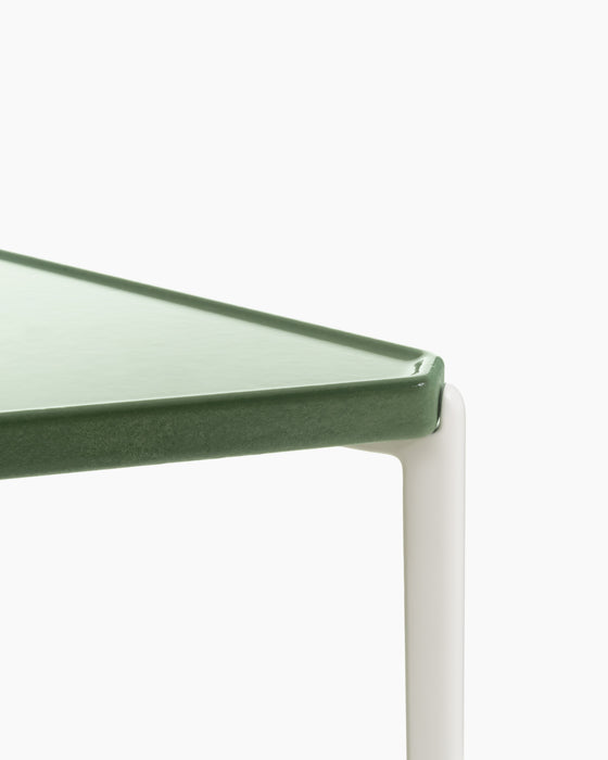 Tambour tambour white green - studio