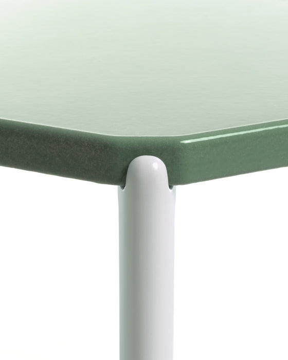 Tambour tambour white green - studio
