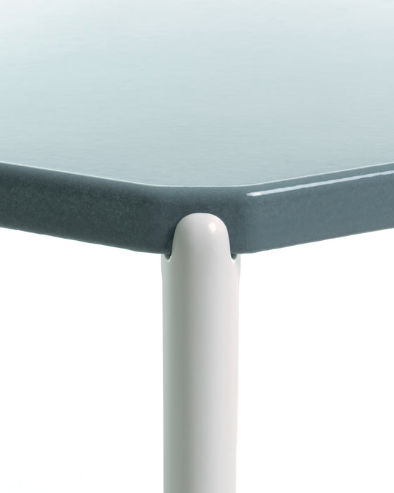 Tambour tambour white light blue - studio
