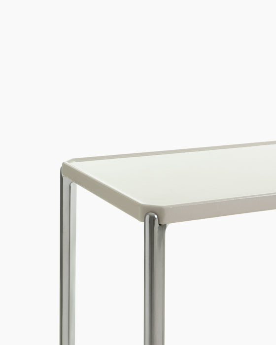 Tambour tambour polished white - studio