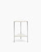 Tambour tambour polished white - studio