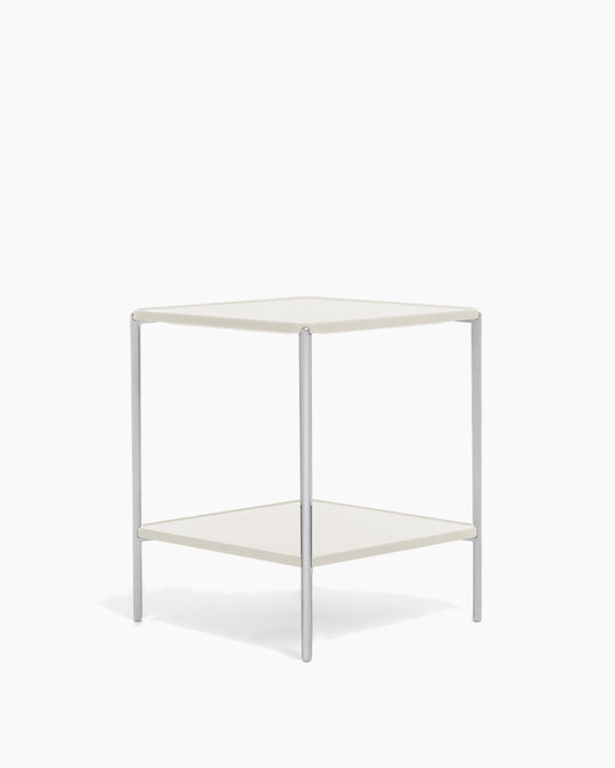 Tambour tambour polished white - studio