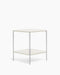Tambour tambour polished white - studio
