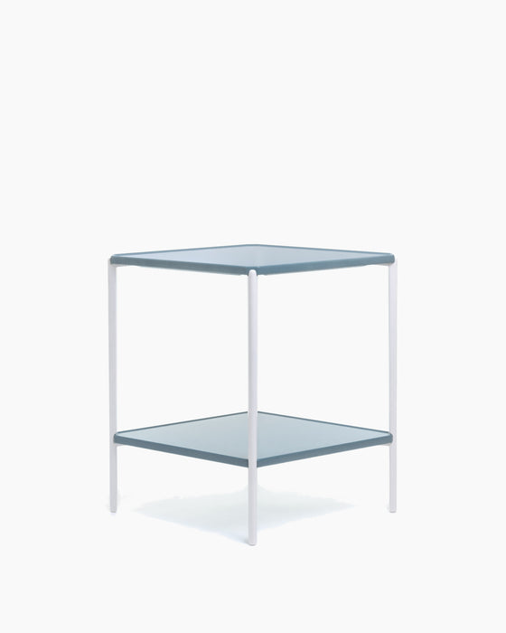Tambour tambour white light blue - studio