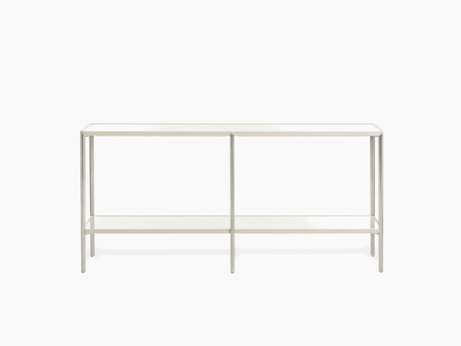 Tambour tambour polished white - studio