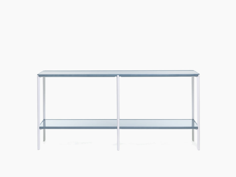 Tambour tambour white light blue - studio