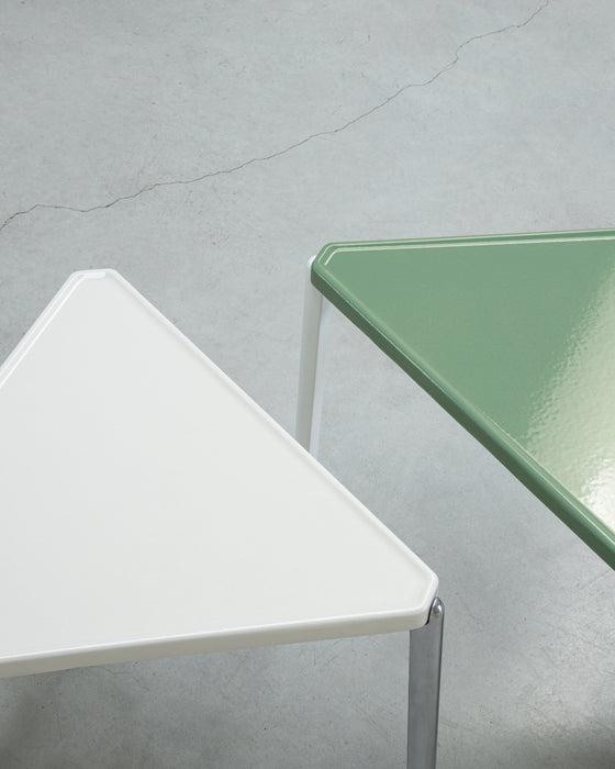Tambour tambour polished white green - ambient
