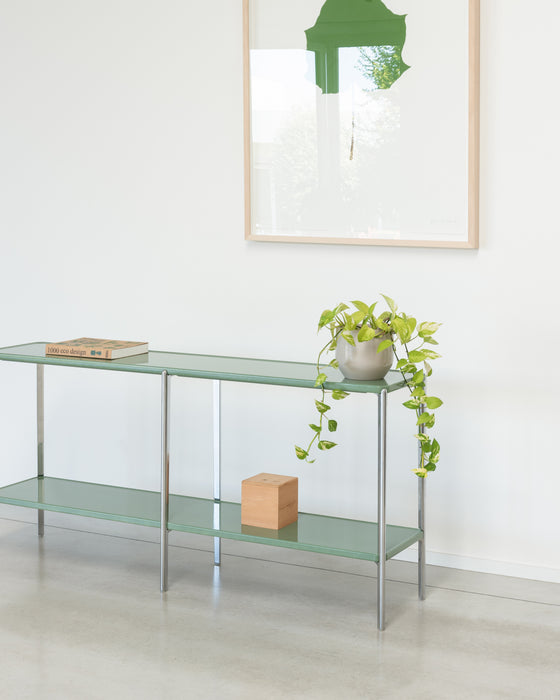 Tambour tambour polished green - ambient