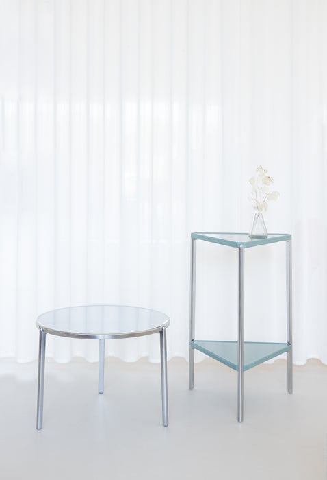 Tambour tambour polished light blue - ambient
