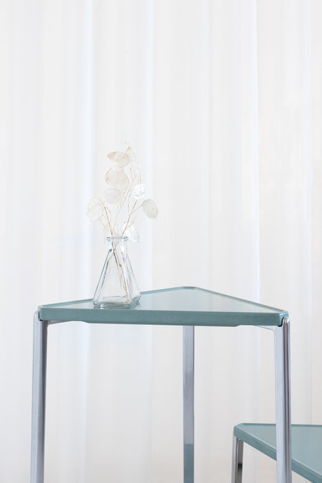 Tambour tambour polished light blue - ambient