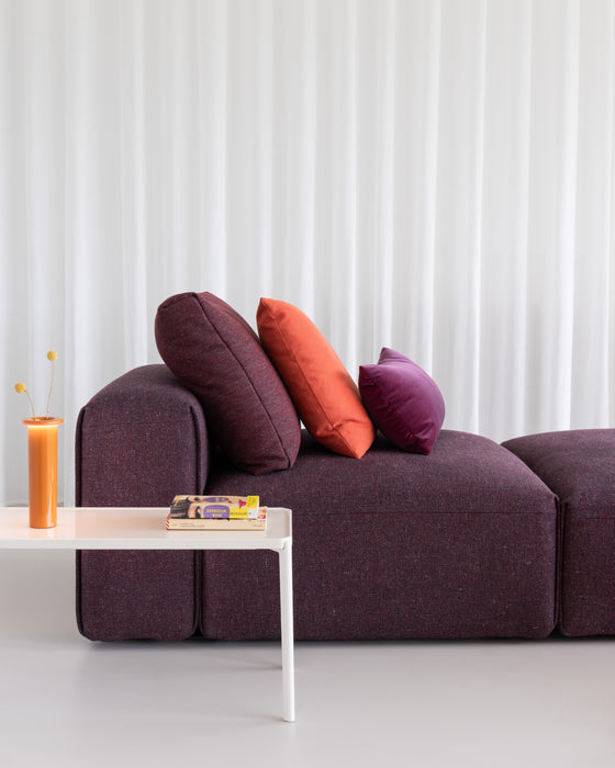 Tambour costume lounge chaise longue enea check tambour white bouquet lamp caramel - ambient