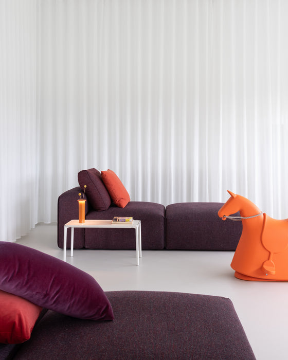 Tambour costume lounge enea tambour white rocky orange bouquet caramel - ambient