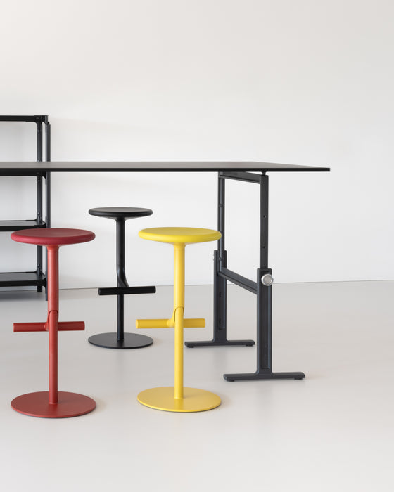 Tibu tibu red bordeaux black lime brut trestle - ambient