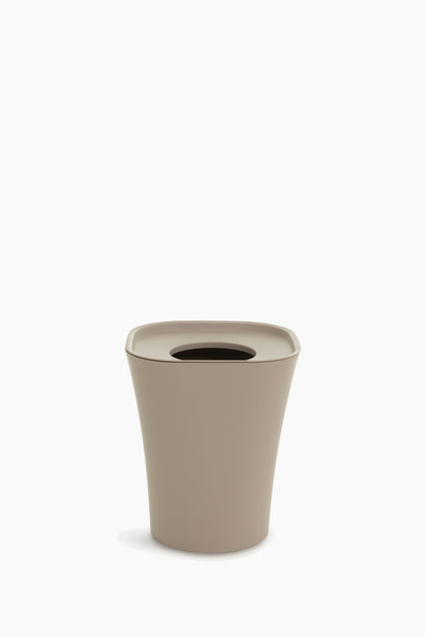 Trash trash waste bin beige - studio