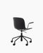 Troy troy wheels with arms black polypropylene - studio