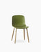 Troy troy wooden legs natural beech dark green - studio
