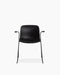 Troy troy sledge with arms black polypropylene - studio