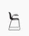 Troy troy sledge with arms black polypropylene - studio