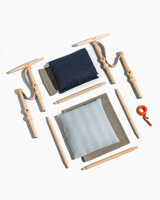 Twain twain disassembled light blue - studio