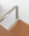 Venice venice with arms polished aluminium leather natural - ambient