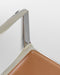 Venice venice with arms polished aluminium leather natural - ambient