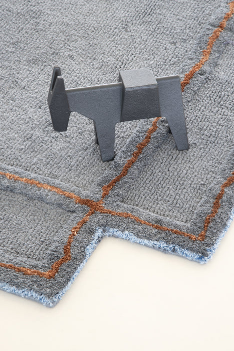 Volentieri volentieri cornice carpet grey - ambient