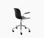 troy 10chair5star black chromed framaspace polypropylene - studio