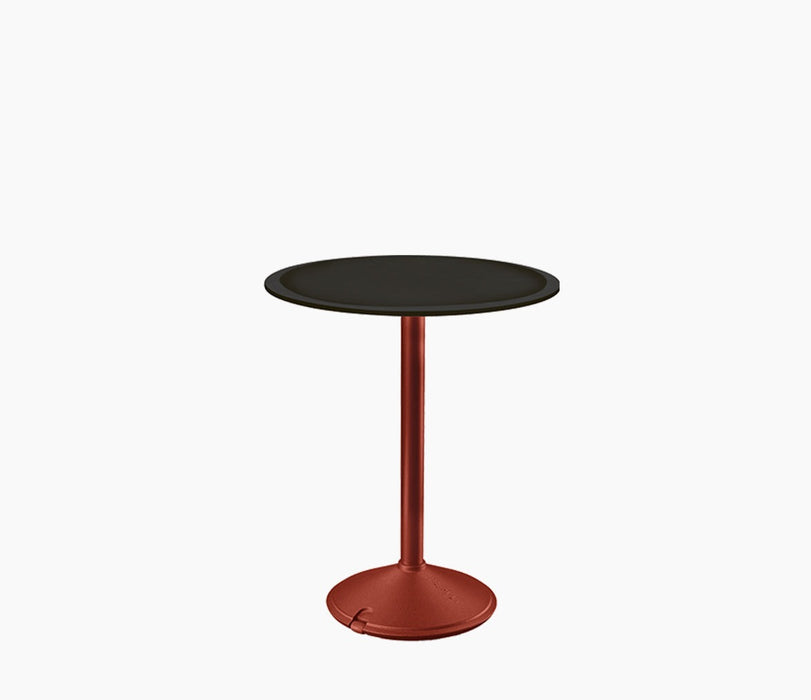 brut-round-table bistro black brut finitura framaspace red - studio
