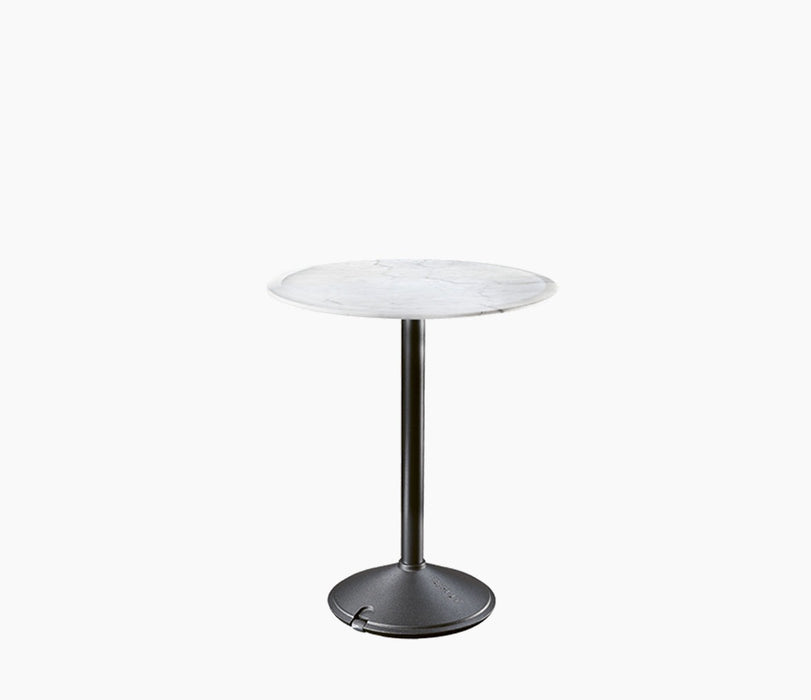 brut-round-table anthracitegrey bistro brut finitura framaspace whitecarraramarble - studio