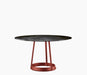 brut-round-dining-table blackmarquiniamarble brut finitura framaspace red round130toptable - studio