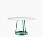brut-round-dining-table brut finitura framaspace green round130toptable whitecarraramarble - studio