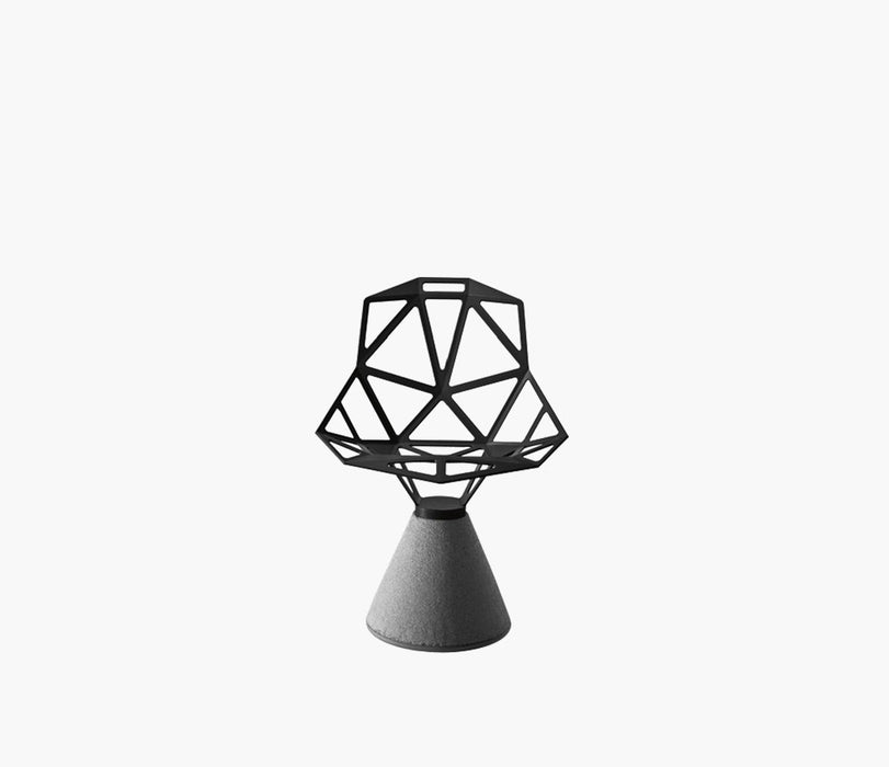 chair_one-concrete black concrete framaspace grey one - studio